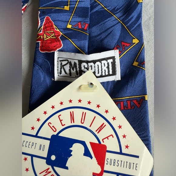 Atlanta Braves Rmsport Neck Tie - Picture 4 of 4